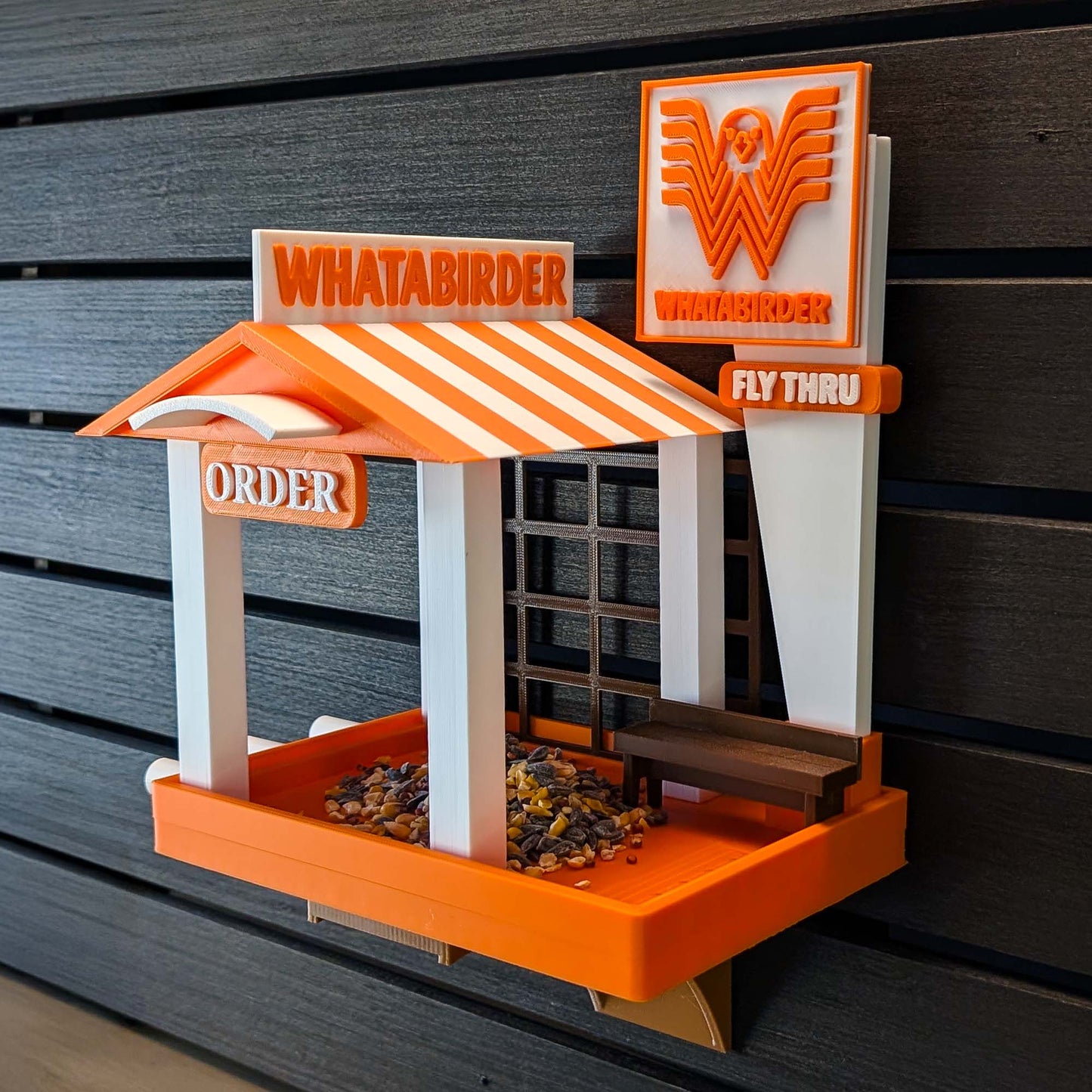 Whatabirder Parody Bird Feeder