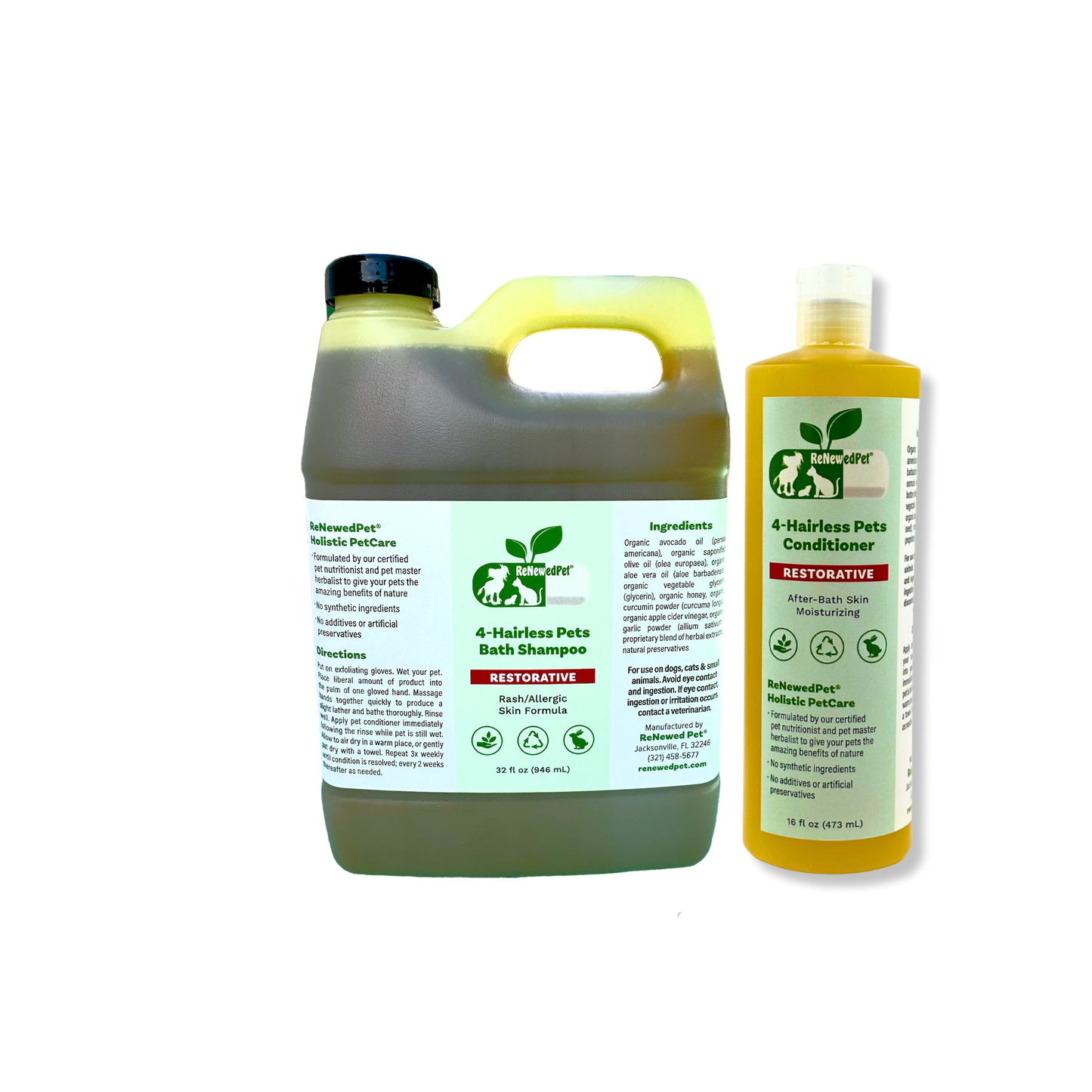HAIRLESS PETS SHAMPOO