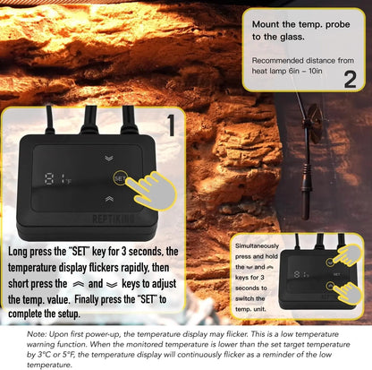 Dimming Reptile Thermostat