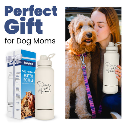 Water Bottle with Dog Bowl