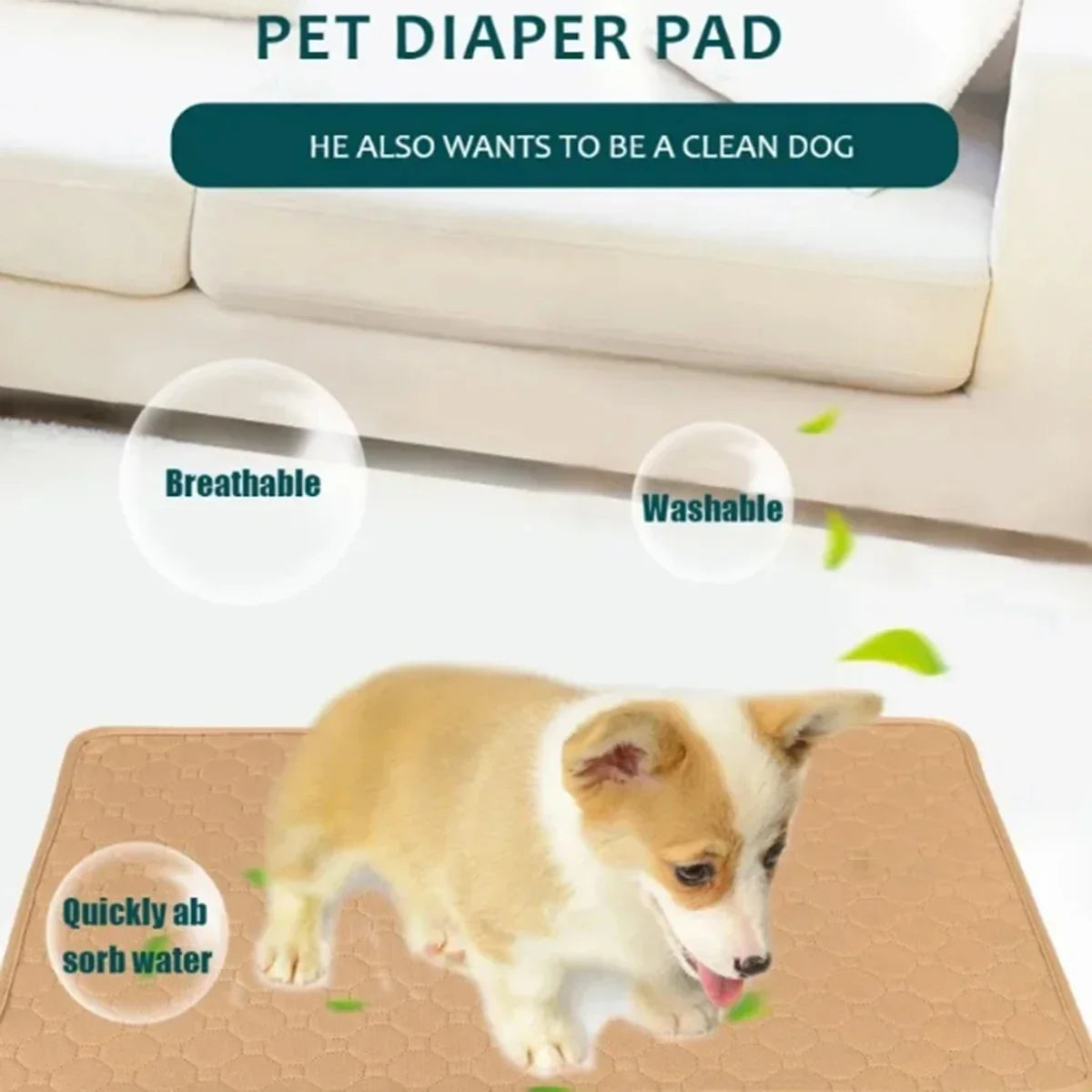 Dog Pee Pad Reusable