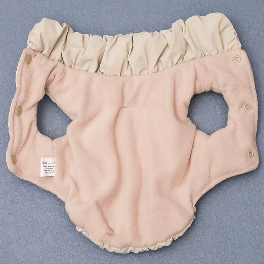 Quilted Puffer Vest for Small Dogs - Built-In D-Ring, High Turtleneck, Cotton-Lined Polyester Shell, S–XL, 7 Colors, $20.99