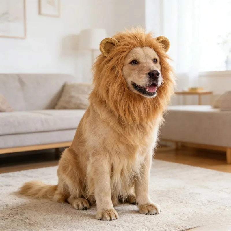 Dog Lion Mane Costume