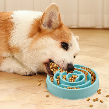 Pet Dog Slow Feeder Bowl