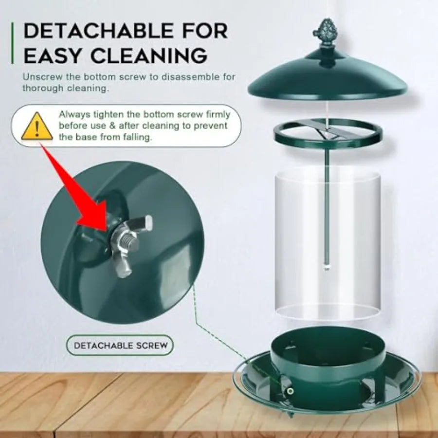 Metal Bird Feeders