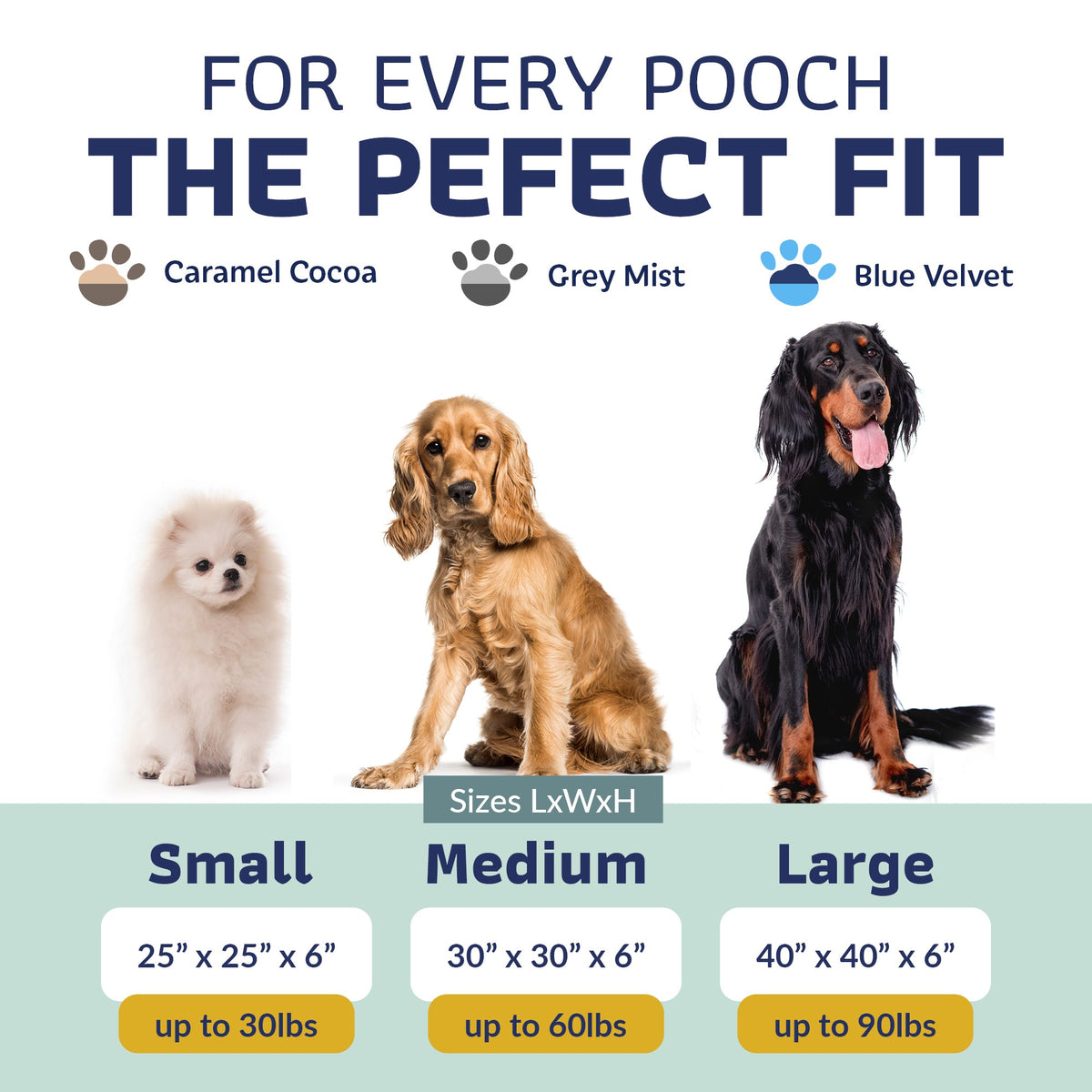 Paw Shaped Pet Bed