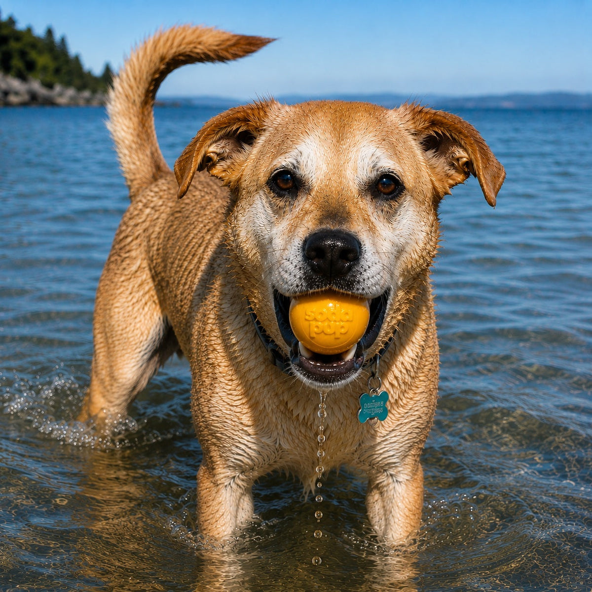 Squeaky Dog Toy