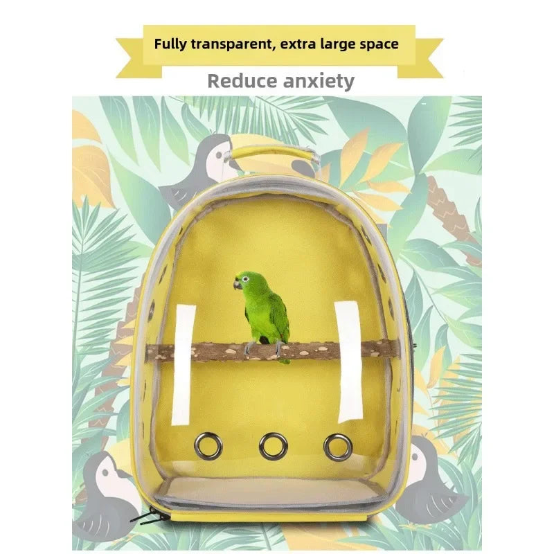 Bird Travel Clear Backpack