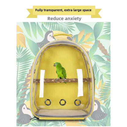Bird Travel Clear Backpack