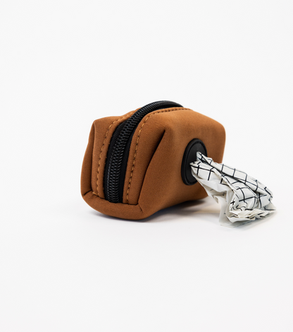Coco Brown Poop Bag Holder