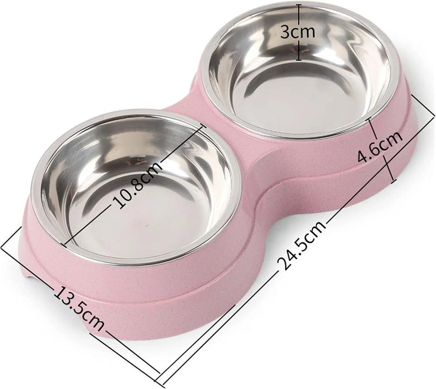 Double Pet Bowls