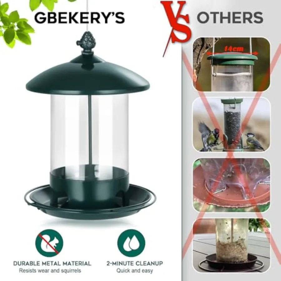 Metal Bird Feeders