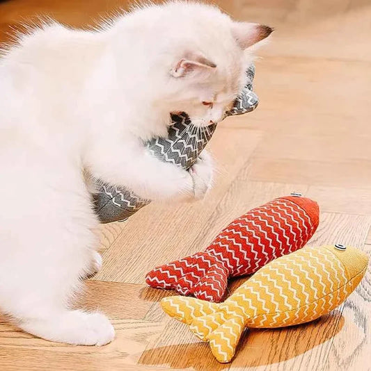 Catnip Fish Toy