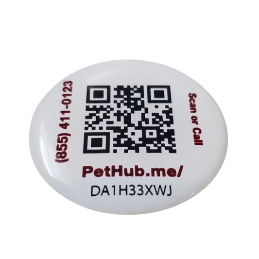 QR Pet ID Sticker