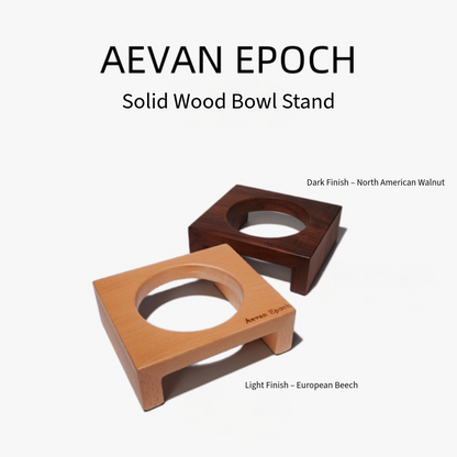 Solid Wood Bowl Stands