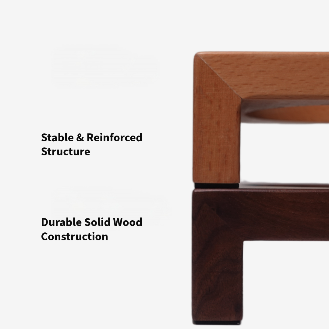 Solid Wood Bowl Stands