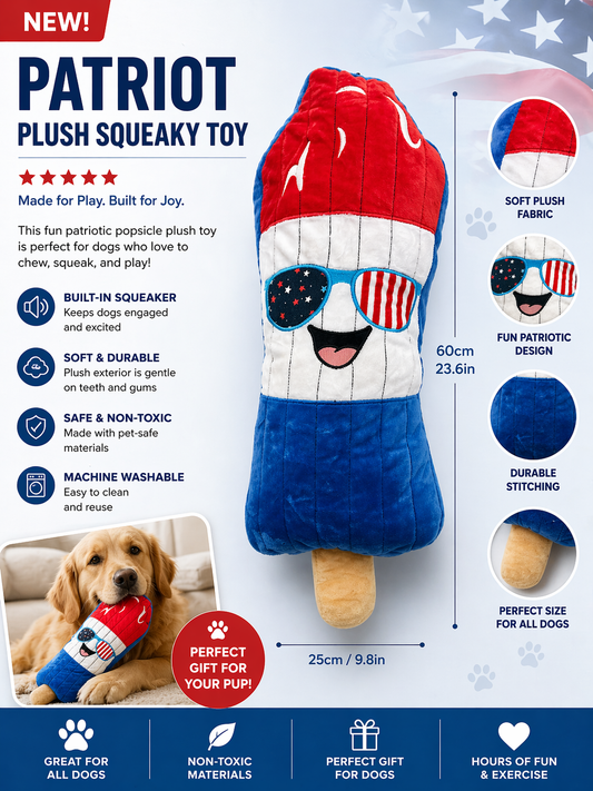 Crinkle Dog Toy
