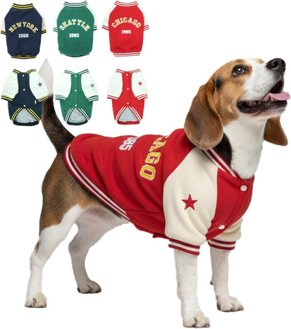 Warm Dog Varsity Jacket