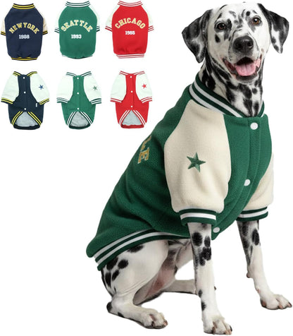 Warm Dog Varsity Jacket