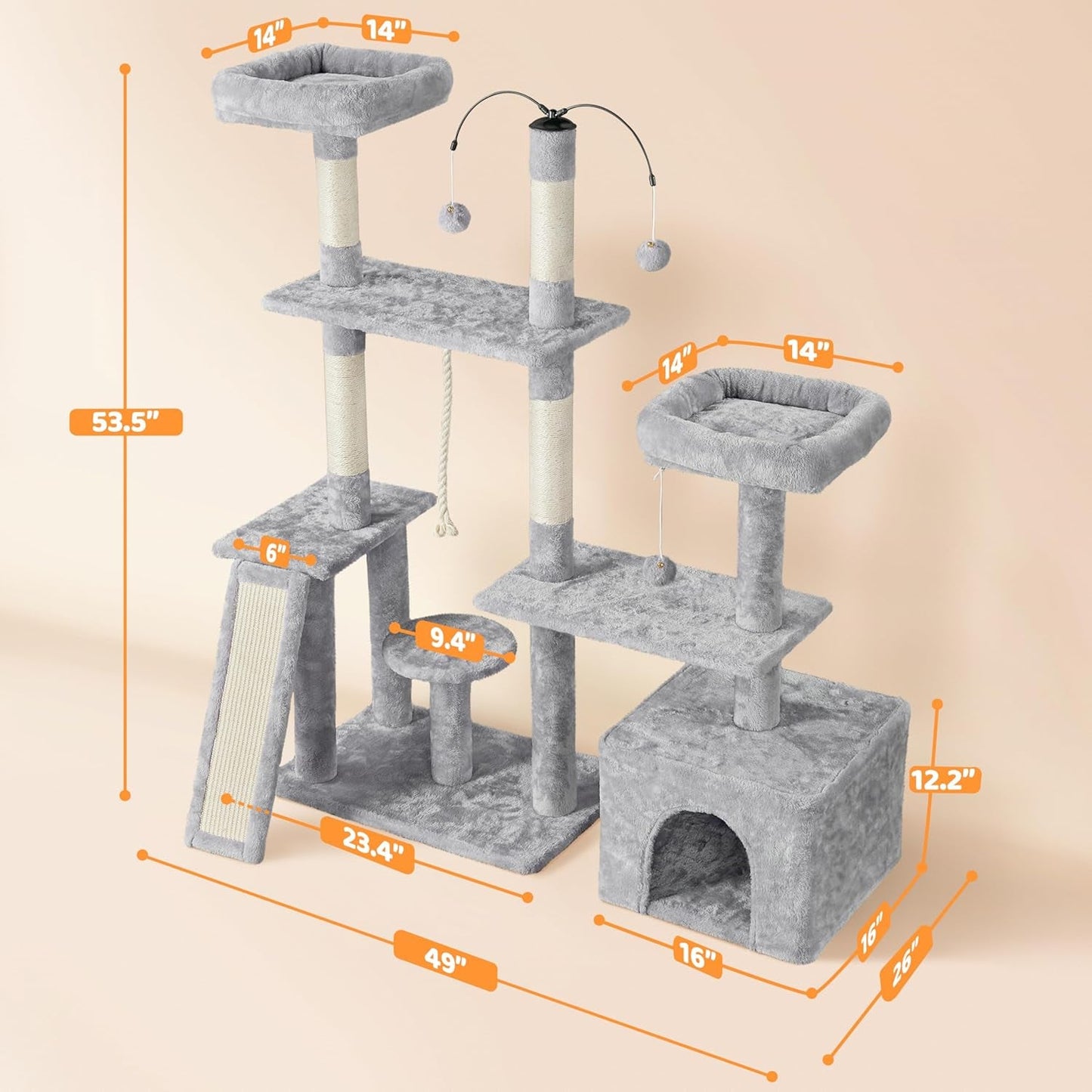 Rotatable Cat Tree