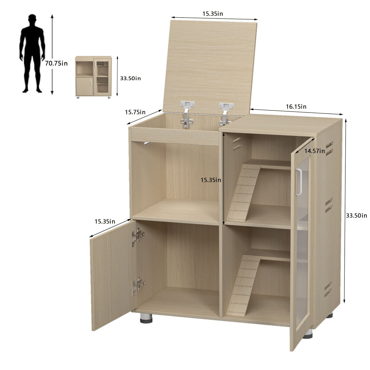 4 Tier Hamster Cage