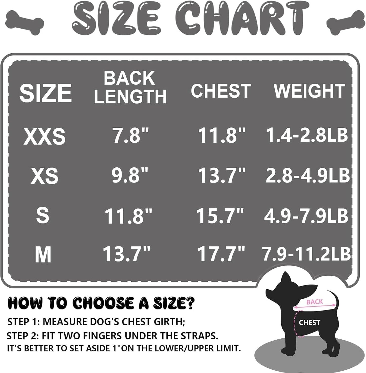 2-Pack Fleece Dog Sweaters