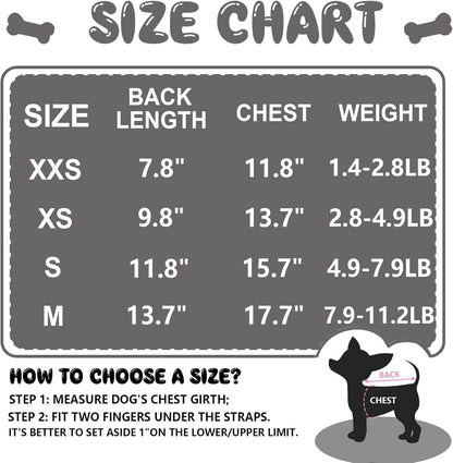 2-Pack Fleece Dog Sweaters