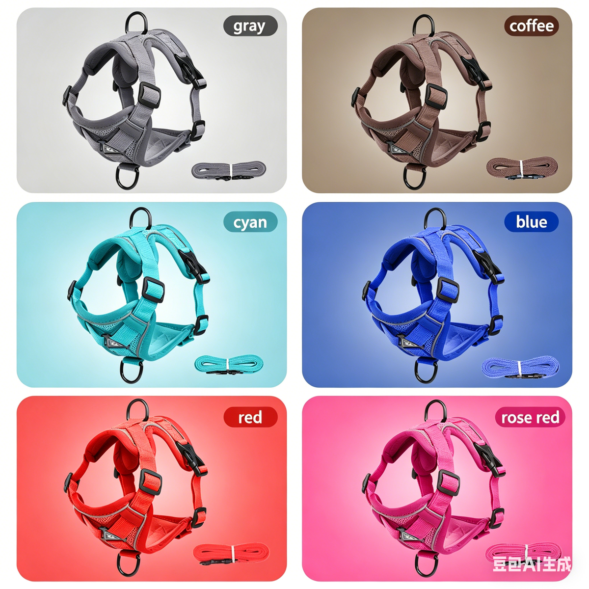 Pet Harness and Leash Set