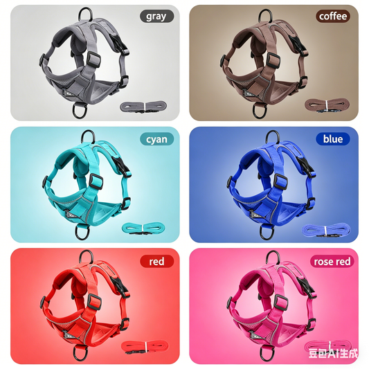 Pet Harness and Leash Set