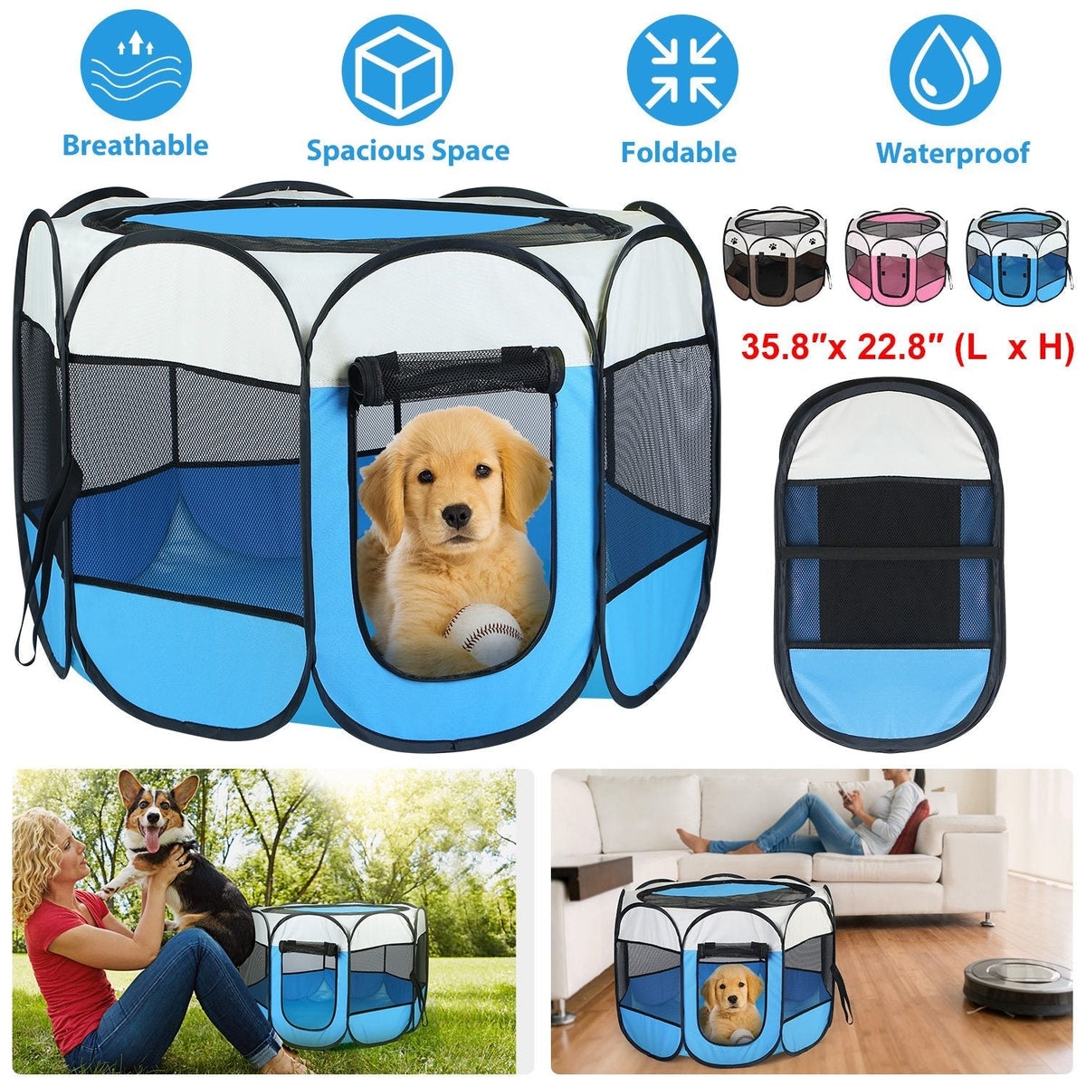 Pet Tent Pen/Kennel