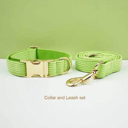 Apple Green Corduroy Set