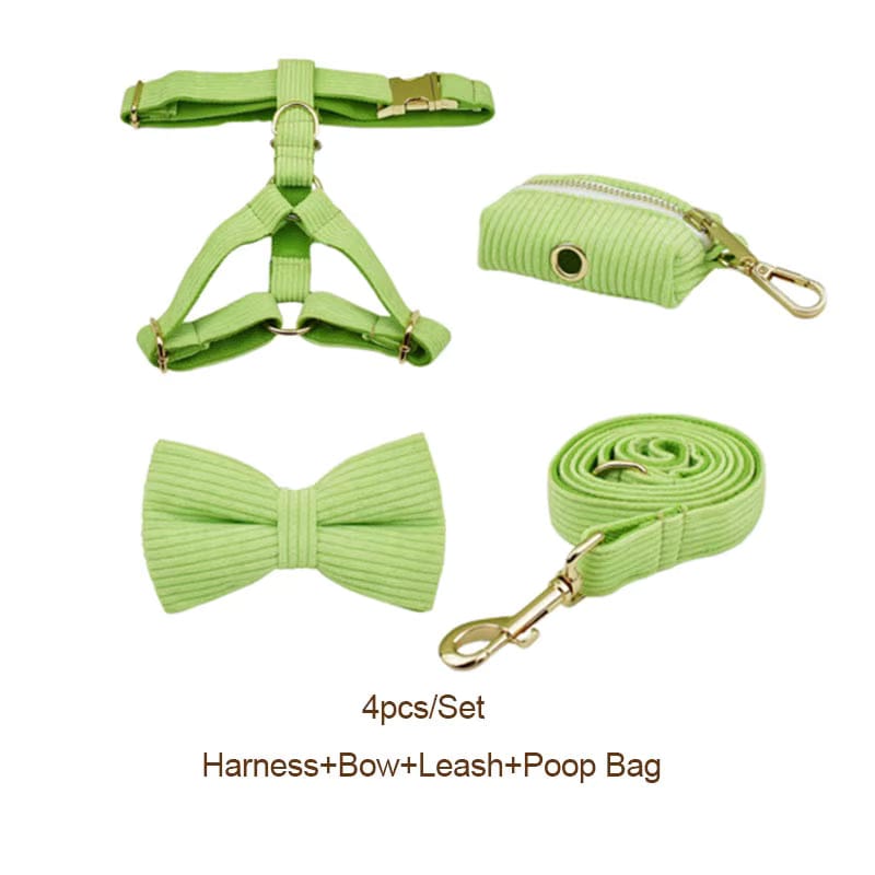 Apple Green Corduroy Set