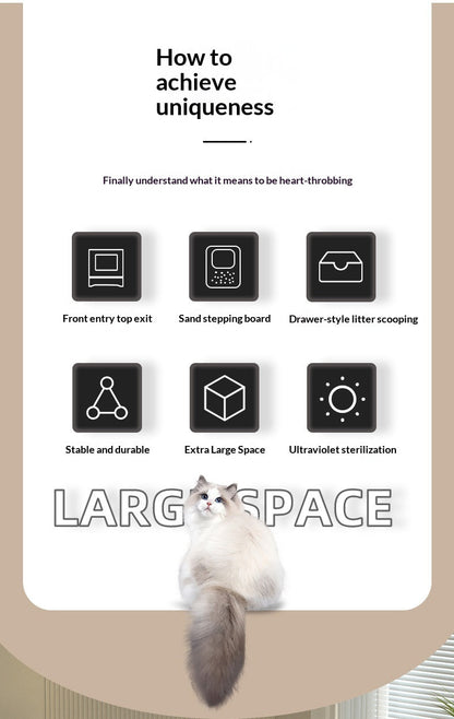 Foldable Cat Litter Box
