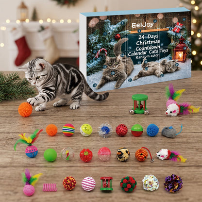 Christmas Advent Calendar Cat Toy