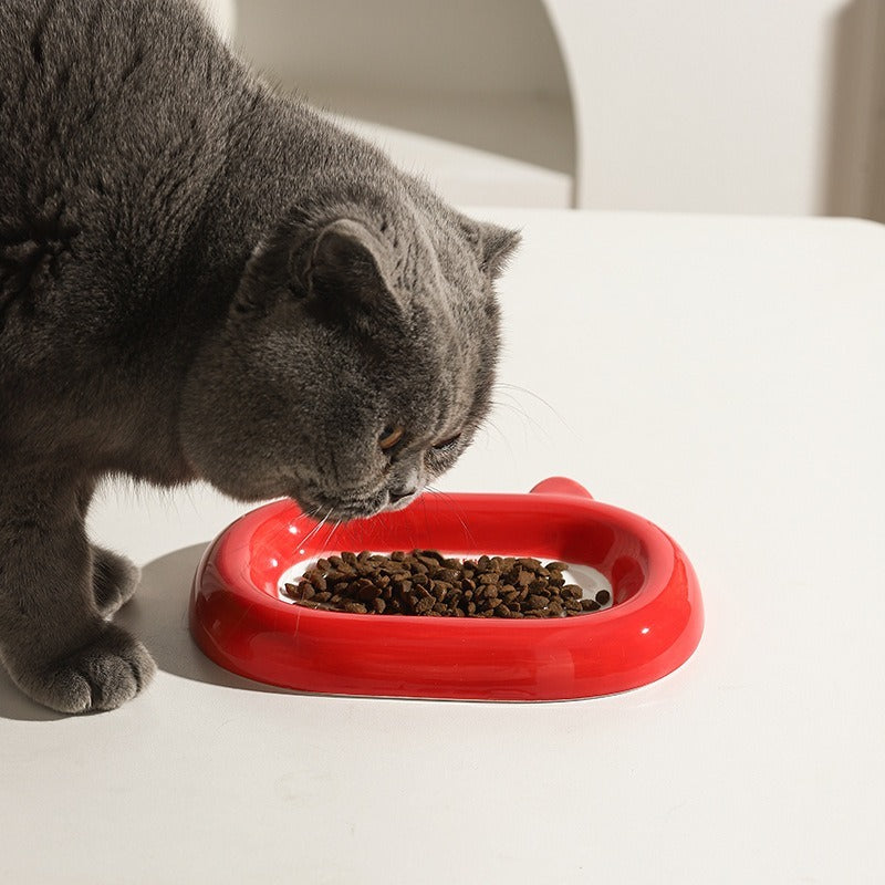Ceramic Cat Bowl
