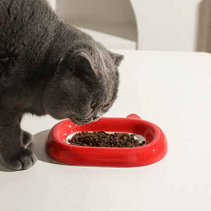 Ceramic Cat Bowl