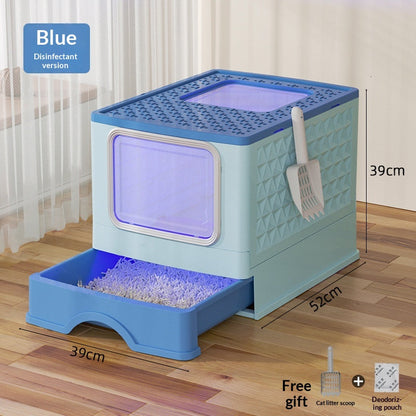 Foldable Cat Litter Box