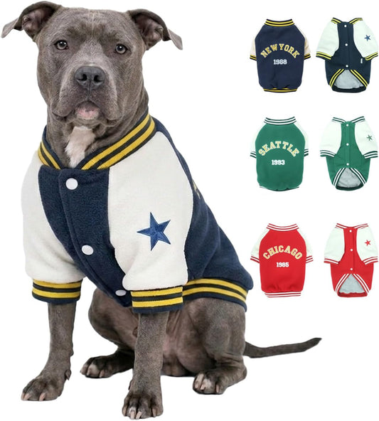 Warm Dog Varsity Jacket