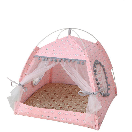 Calming Pet Tent Bed