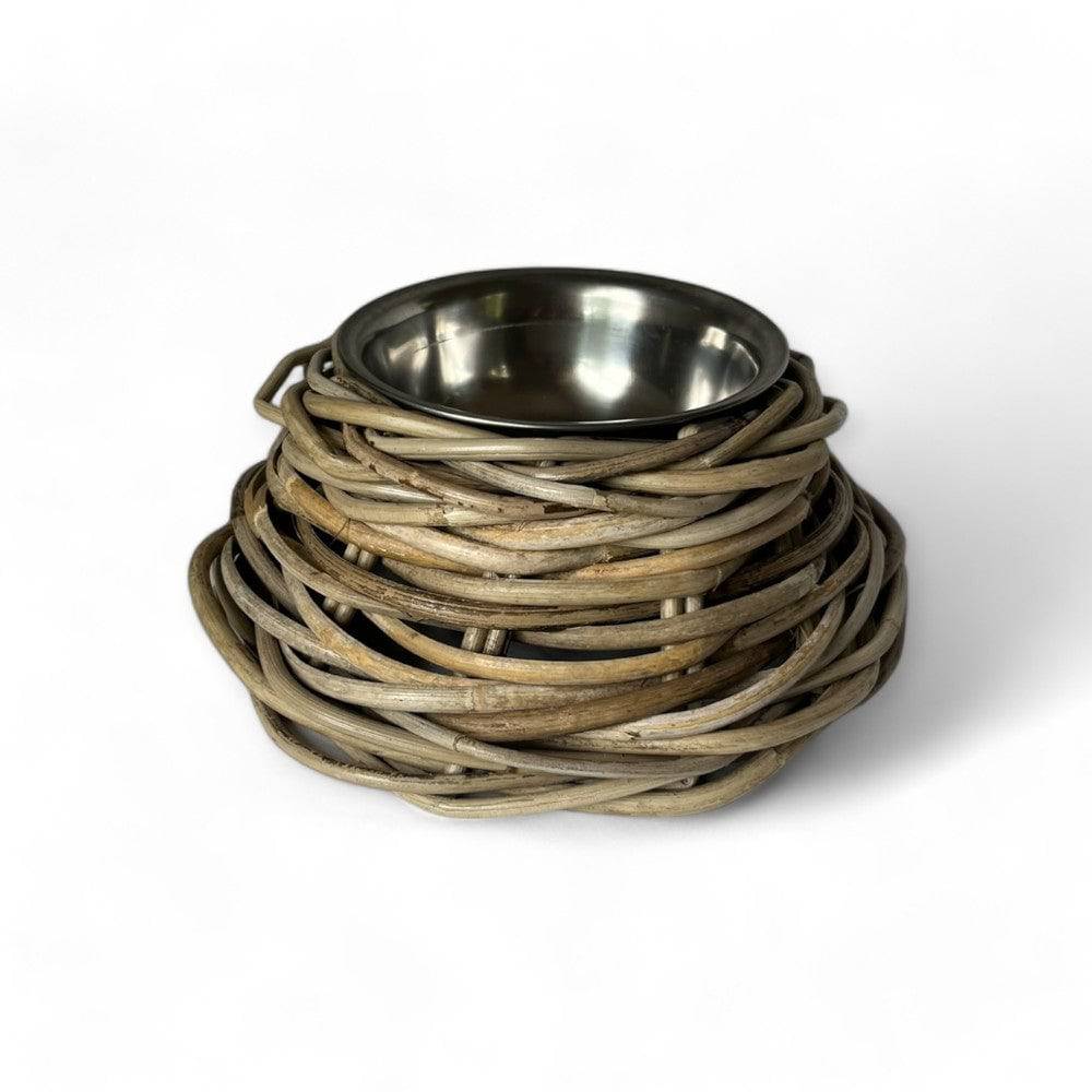 Rattan Pet Bowl