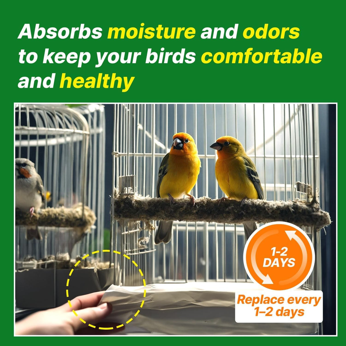 Bird Cage Liner Sheets