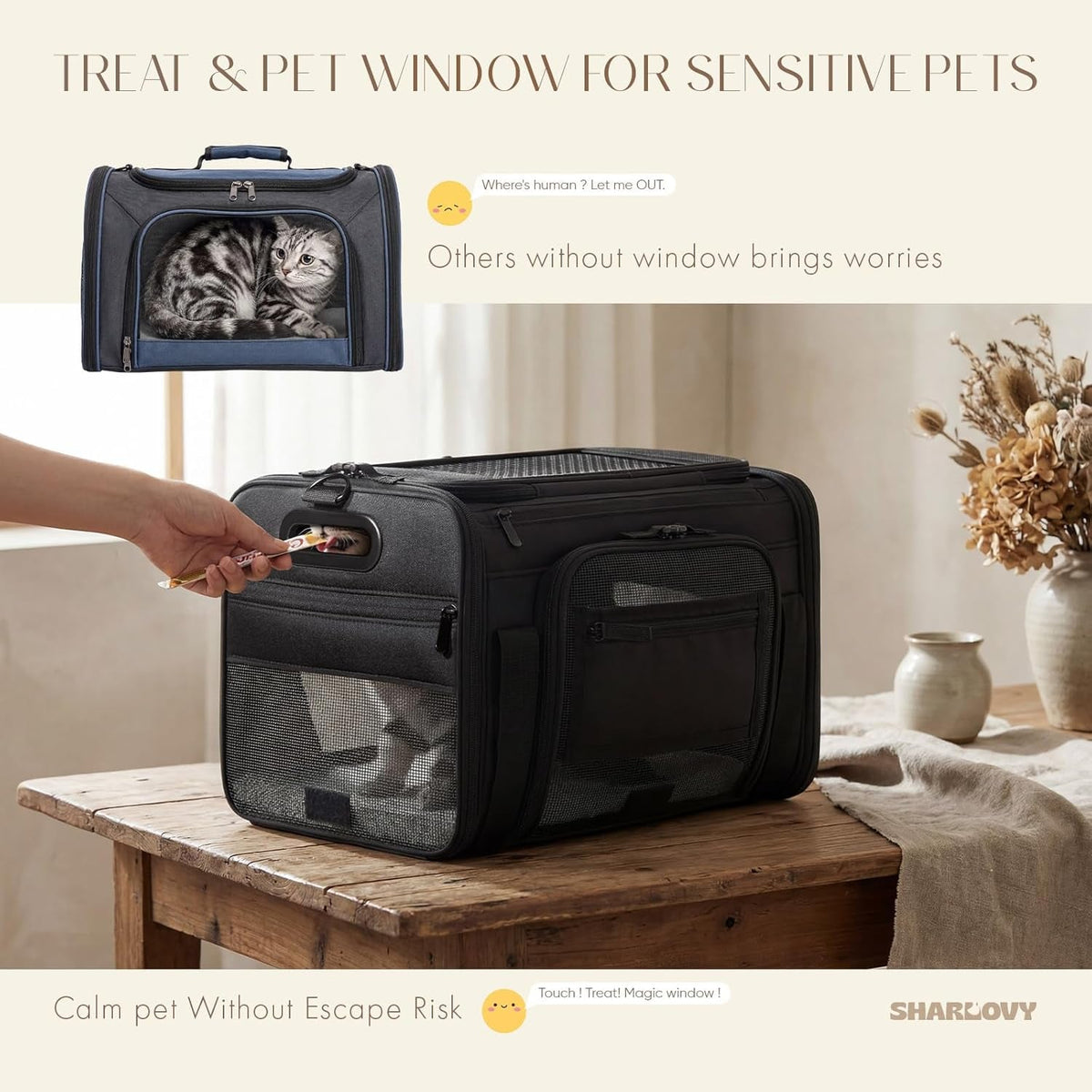 Expandable Pet Carrier