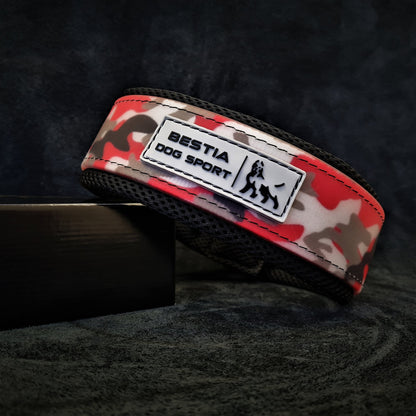 COLLAR RED CAMO