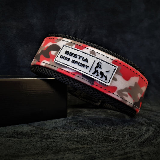 COLLAR RED CAMO
