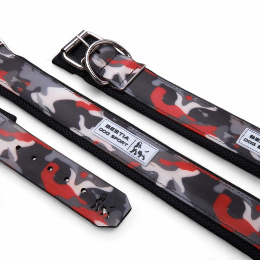 COLLAR RED CAMO