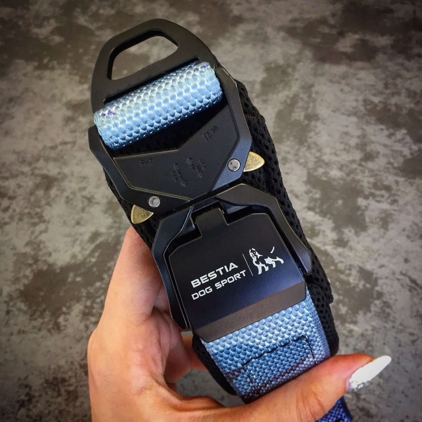 FAST RELEASE COLLAR BLUE