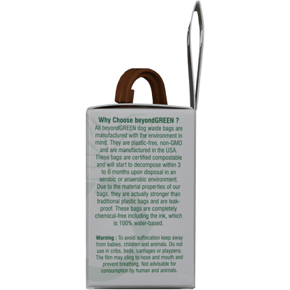 Waste Bag Leash Dispenser