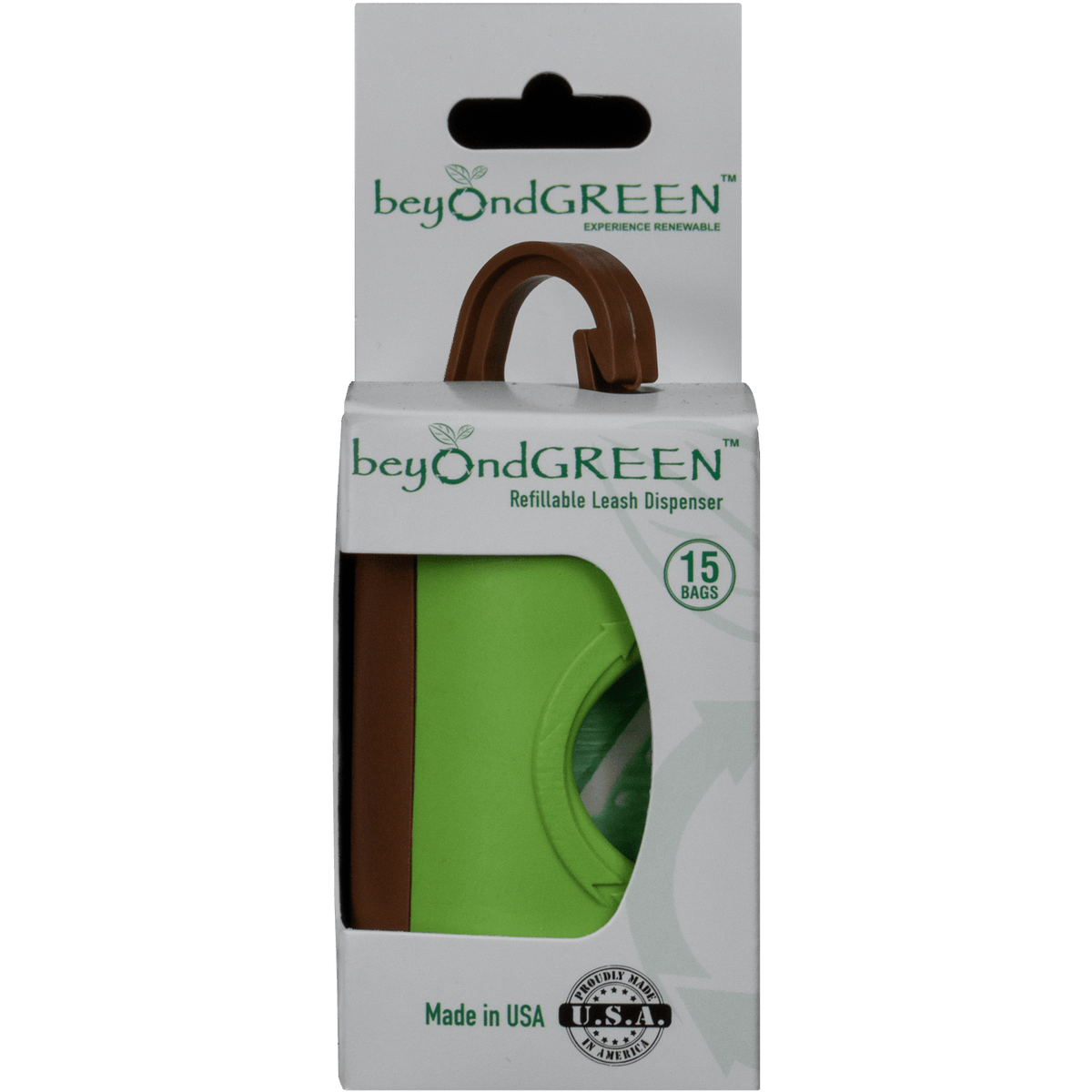 Waste Bag Leash Dispenser
