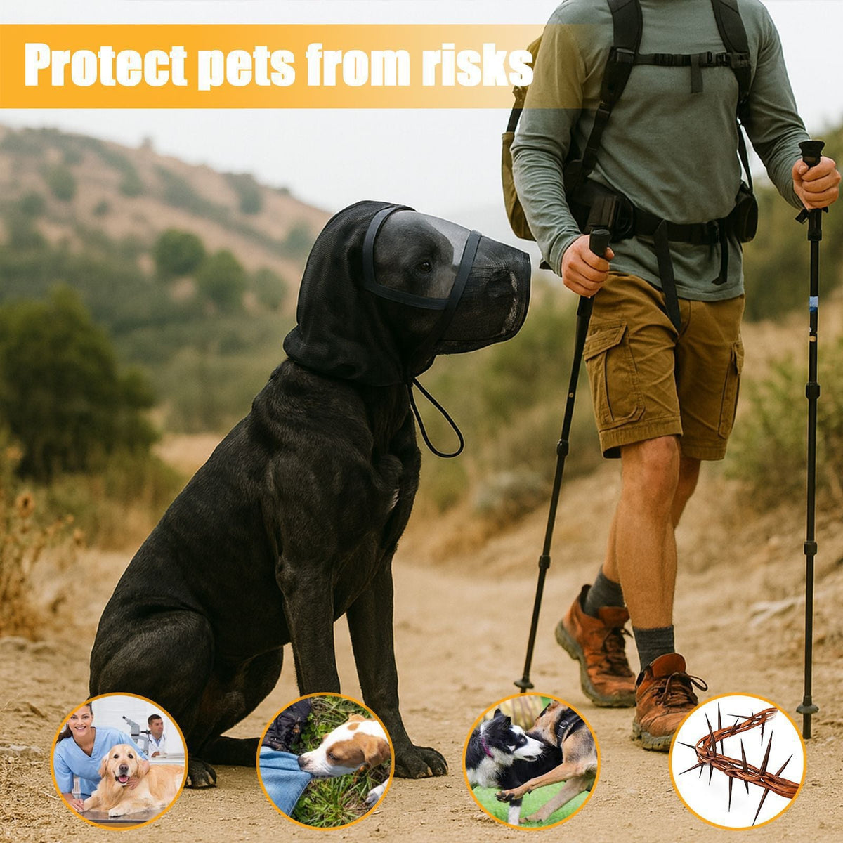 Dog Mesh Muzzle