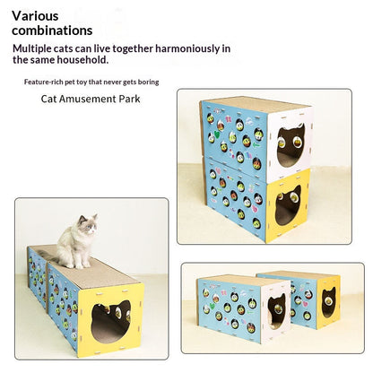 Cat Digging Toy & Scratcher Board